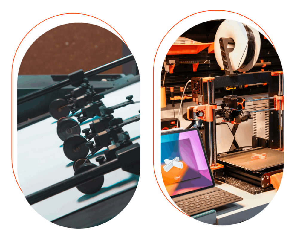 3D printer and workspace equipment