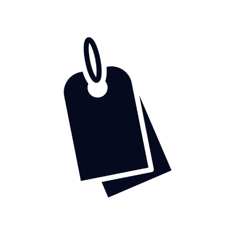 Price tag icon style